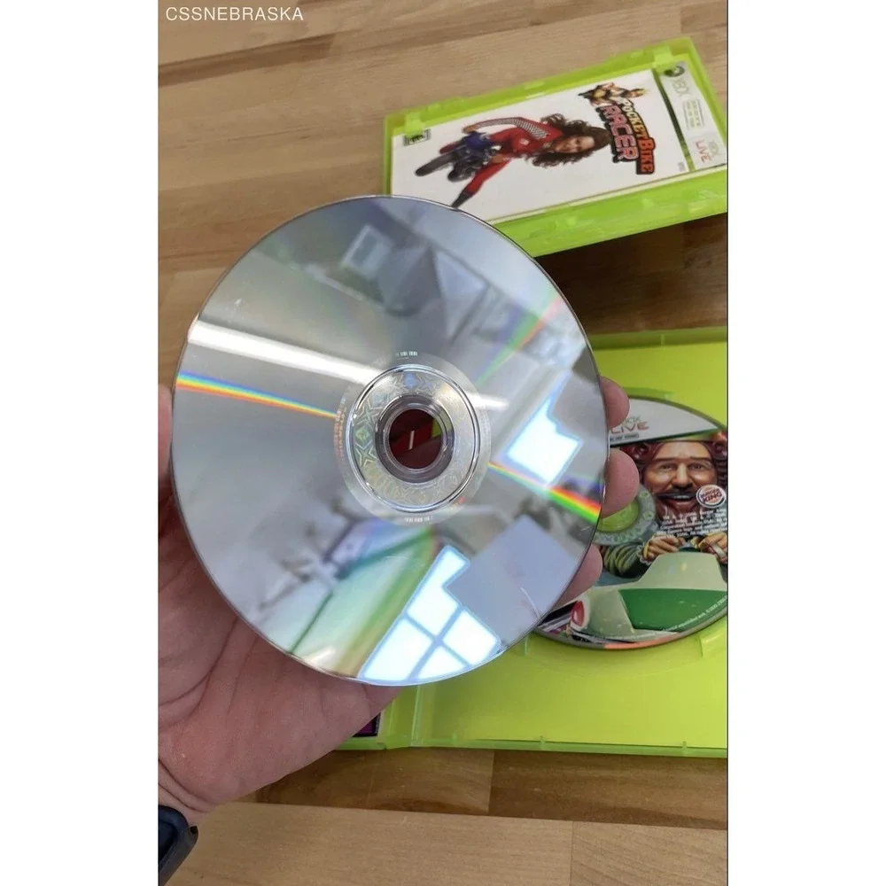 PocketBike‎ Racer Big Bumpin' 2 Xbox Xbox 360 Game Lot Burger King CIB
